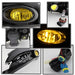Spyder Auto 5077752 OEM Fog Lights; w/Switch; Yellow; - Truck Part Superstore