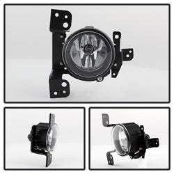 Spyder Auto 5077769 OEM Fog Lights; w/Switch; Clear; - Truck Part Superstore