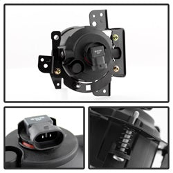 Spyder Auto 5077769 OEM Fog Lights; w/Switch; Clear; - Truck Part Superstore