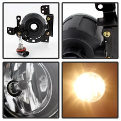 Spyder Auto 5077769 OEM Fog Lights; w/Switch; Clear; - Truck Part Superstore