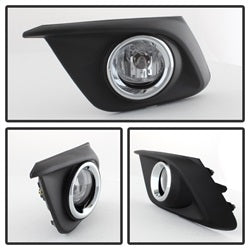 Spyder Auto 5077776 OEM Fog Lights; w/Switch; Clear; - Truck Part Superstore