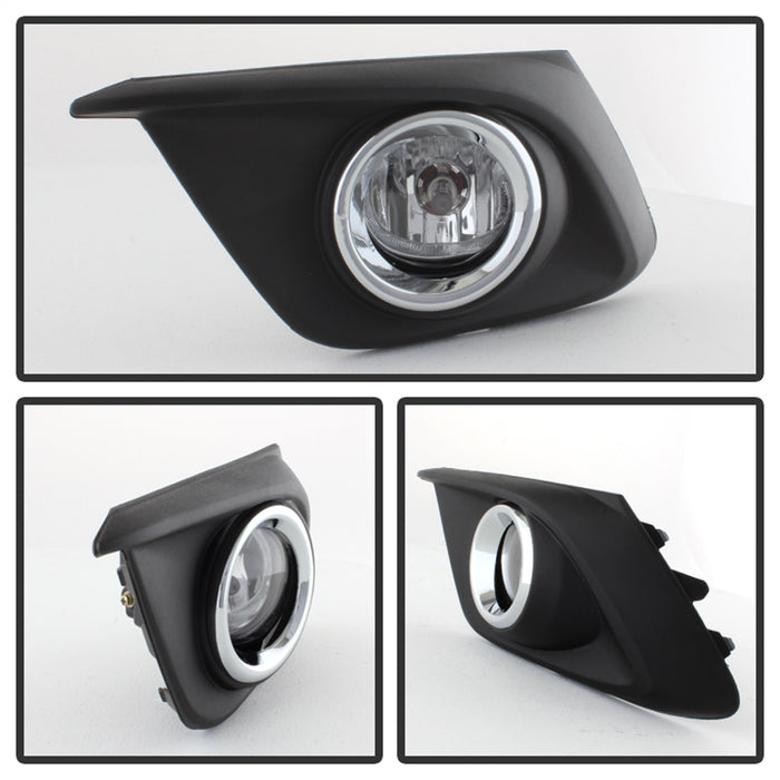 Spyder Auto 5077776 OEM Fog Lights; w/Switch; Clear; - Truck Part Superstore