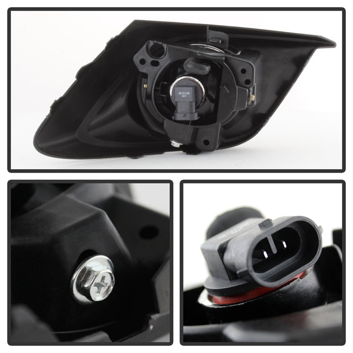 Spyder Auto 5077776 OEM Fog Lights; w/Switch; Clear; - Truck Part Superstore