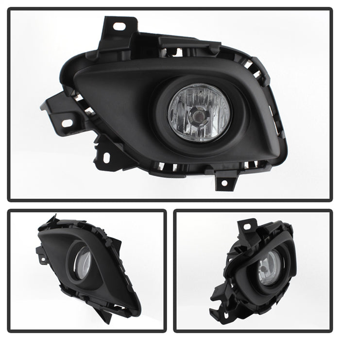 Spyder Auto 5077790 OEM Fog Lights; w/Switch; Clear; - Truck Part Superstore