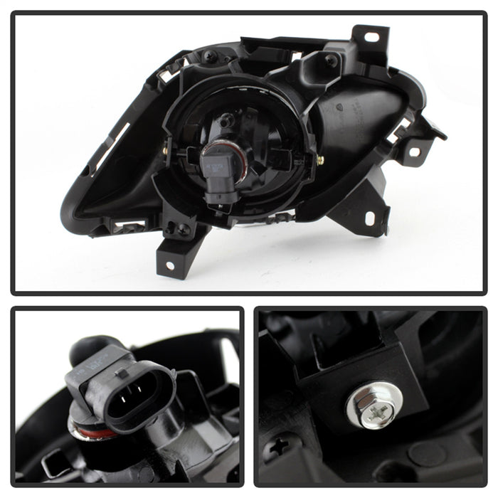 Spyder Auto 5077790 OEM Fog Lights; w/Switch; Clear; - Truck Part Superstore