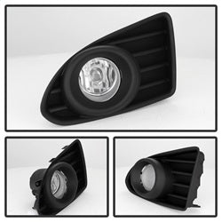 Spyder Auto 5077868 OEM Fog Lights; w/Switch; Clear; - Truck Part Superstore