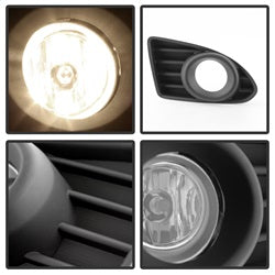 Spyder Auto 5077868 OEM Fog Lights; w/Switch; Clear; - Truck Part Superstore