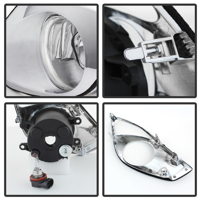 Spyder Auto 5077875 OEM Fog Lights; w/Switch; Clear; - Truck Part Superstore