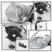 Spyder Auto 5077875 OEM Fog Lights; w/Switch; Clear; - Truck Part Superstore