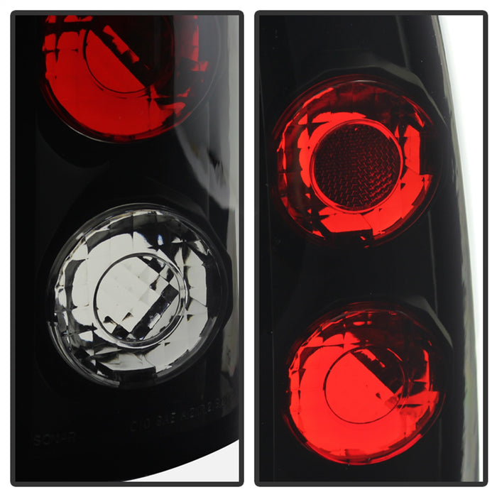 Spyder Auto 5077967 Euro Style Tail Lights; Black Smoke; - Truck Part Superstore