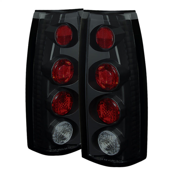 Spyder Auto 5077967 Euro Style Tail Lights; Black Smoke; - Truck Part Superstore