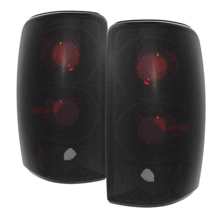 Spyder Auto 5077998 Euro Style Tail Lights; Lift Gate Style Only; Black Smoke; - Truck Part Superstore