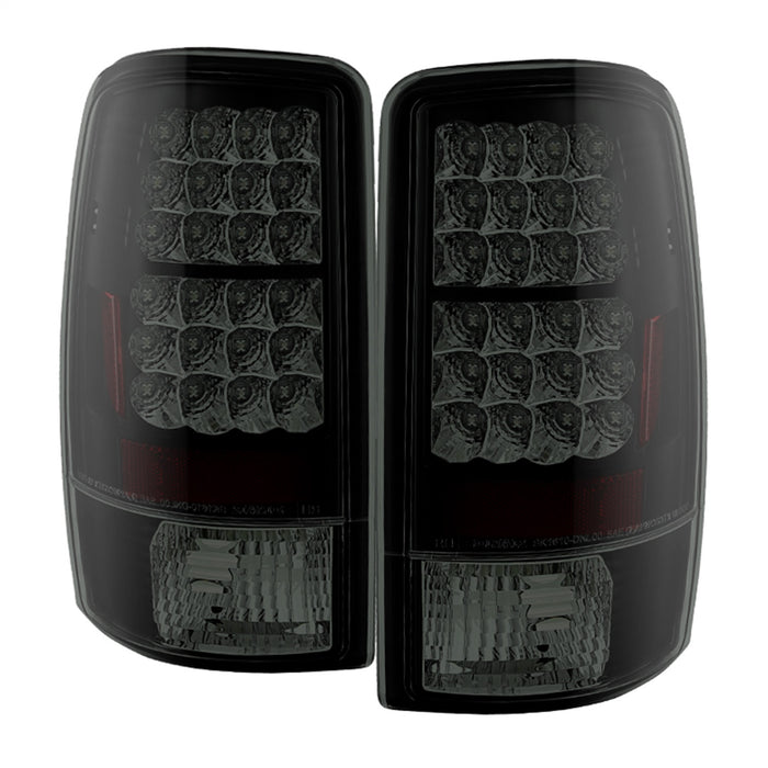 Spyder Auto 5078001 LED Tail Lights; Lift Gate Style Only; Black Smoke; - Truck Part Superstore