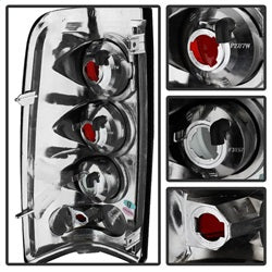 Spyder Auto 5078018 Euro Style Tail Lights; Black Smoke; - Truck Part Superstore