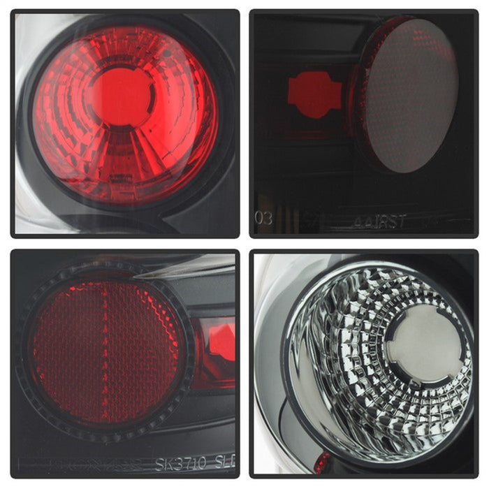 Spyder Auto 5078018 Euro Style Tail Lights; Black Smoke; - Truck Part Superstore