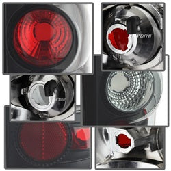 Spyder Auto 5078018 Euro Style Tail Lights; Black Smoke; - Truck Part Superstore