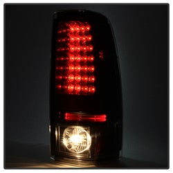 Spyder Auto 5078025 LED Tail Lights; Black Smoke; - Truck Part Superstore