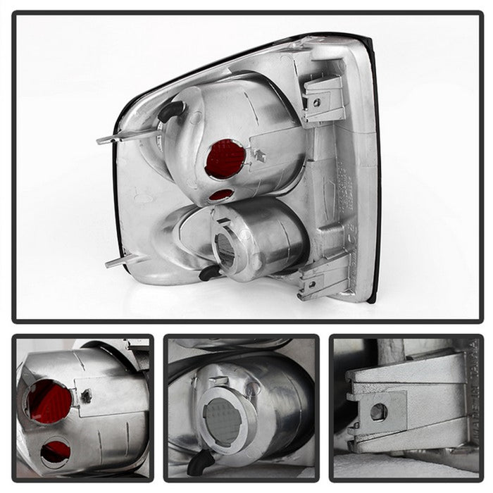 Spyder Auto 5078049 Euro Style Tail Lights; Black Smoke; - Truck Part Superstore