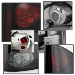 Spyder Auto 5078049 Euro Style Tail Lights; Black Smoke; - Truck Part Superstore