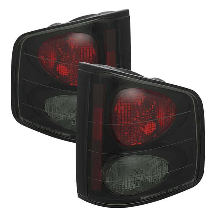 Spyder Auto 5078049 Euro Style Tail Lights; Black Smoke; - Truck Part Superstore