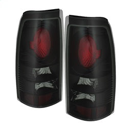 Spyder Auto 5078056 Euro Style Tail Lights; Black Smoke; - Truck Part Superstore
