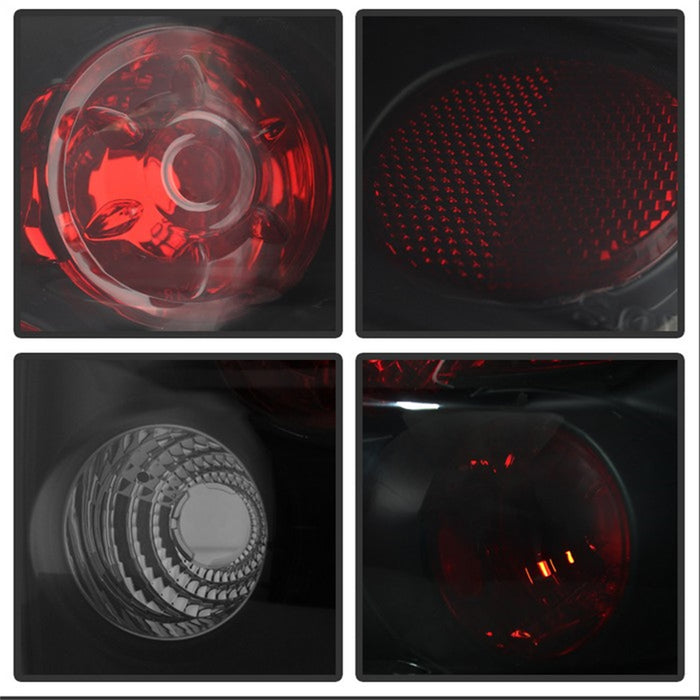 Spyder Auto 5078070 Euro Style Tail Lights; Black Smoke; - Truck Part Superstore