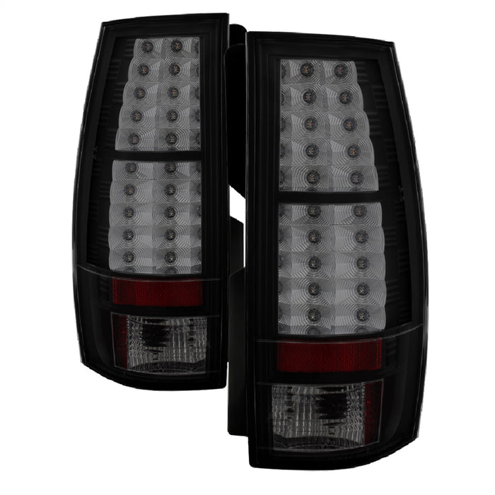 Spyder Auto 5078087 LED Tail Lights; Black Smoke; - Truck Part Superstore