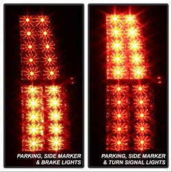Spyder Auto 5078087 LED Tail Lights; Black Smoke; - Truck Part Superstore