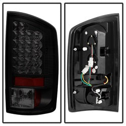 Spyder Auto 5078094 LED Tail Lights; Black Smoke; - Truck Part Superstore
