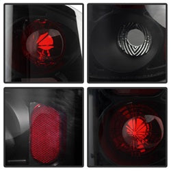 Spyder Auto 5078100 Euro Style Tail Lights; Black Smoke; - Truck Part Superstore