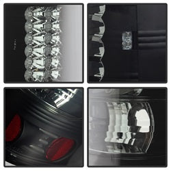 Spyder Auto 5078131 LED Tail Lights; Black Smoke; - Truck Part Superstore