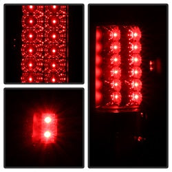 Spyder Auto 5078131 LED Tail Lights; Black Smoke; - Truck Part Superstore