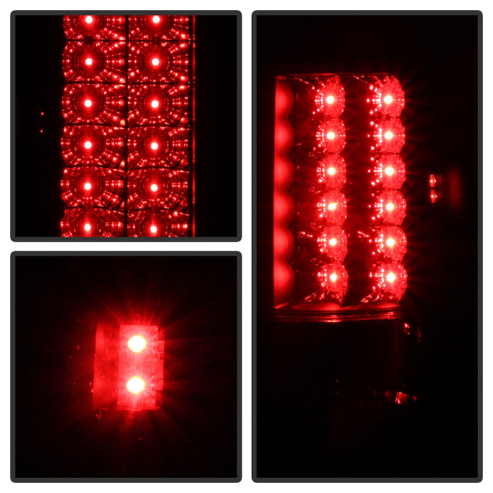 Spyder Auto 5078131 LED Tail Lights; Black Smoke; - Truck Part Superstore