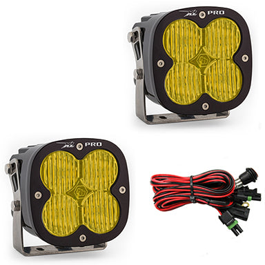 Baja Designs 507815 LED Light Pods Amber Lens Wide Cornering Pattern Pair XL Pro Series Baja Designs - Truck Part Superstore