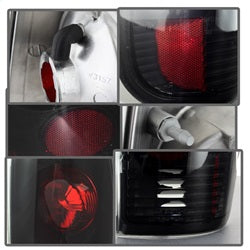 Spyder Auto 5078162 Euro Style Tail Lights; Black Smoke; - Truck Part Superstore