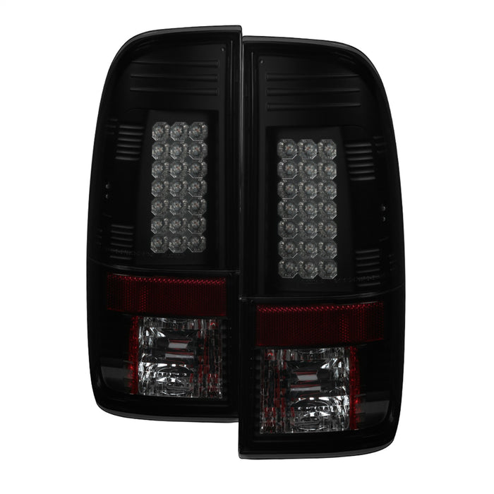 Spyder Auto 5078179 LED Tail Lights; Black Smoke; - Truck Part Superstore