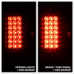 Spyder Auto 5078179 LED Tail Lights; Black Smoke; - Truck Part Superstore