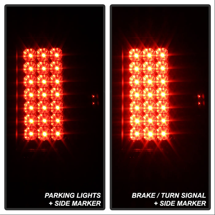 Spyder Auto 5078179 LED Tail Lights; Black Smoke; - Truck Part Superstore