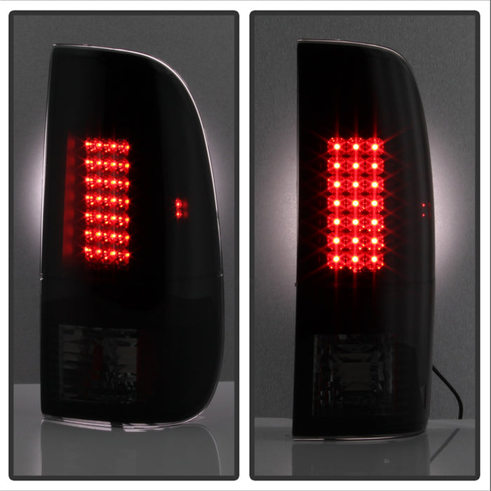 Spyder Auto 5078179 LED Tail Lights; Black Smoke; - Truck Part Superstore