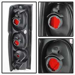 Spyder Auto 5078216 Euro Style Tail Lights; Black Smoke; - Truck Part Superstore