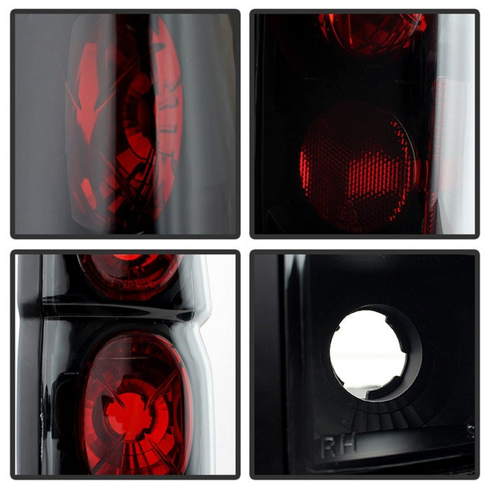 Spyder Auto 5078216 Euro Style Tail Lights; Black Smoke; - Truck Part Superstore