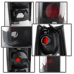 Spyder Auto 5078216 Euro Style Tail Lights; Black Smoke; - Truck Part Superstore