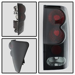 Spyder Auto 5078223 Euro Style Tail Lights; Black Smoke; - Truck Part Superstore