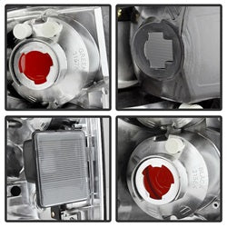 Spyder Auto 5078223 Euro Style Tail Lights; Black Smoke; - Truck Part Superstore