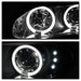 Spyder Auto 5078261 Halo LED Projector Headlights - Truck Part Superstore