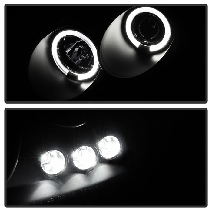 Spyder Auto 5078285 Halo LED Projector Headlights - Truck Part Superstore