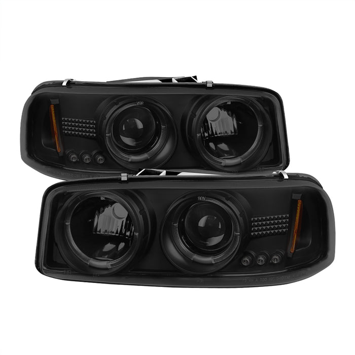 Spyder Auto 5078292 Halo LED Projector Headlights - Truck Part Superstore