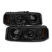 Spyder Auto 5078292 Halo LED Projector Headlights - Truck Part Superstore