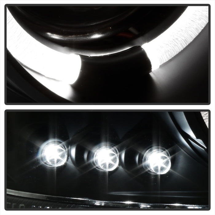 Spyder Auto 5078292 Halo LED Projector Headlights - Truck Part Superstore