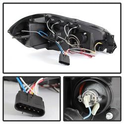 Spyder Auto 5078308 Halo LED Projector Headlights - Truck Part Superstore